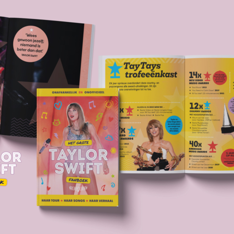 Opmaak dtp Taylor Swift Fanbook